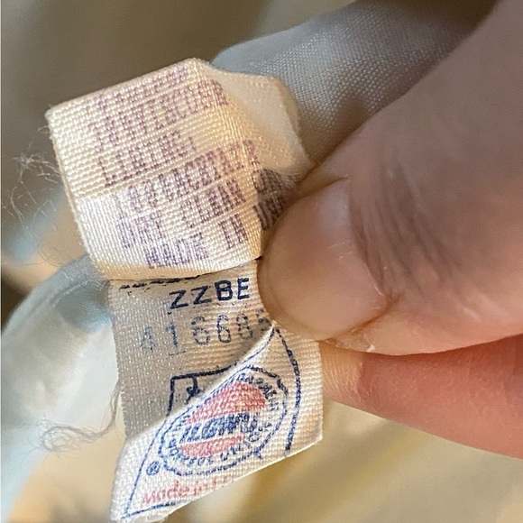 Vintage Gruppo Americano studio Cream Double-Breasted Blazer resortwear coastal - Picture 11 of 15